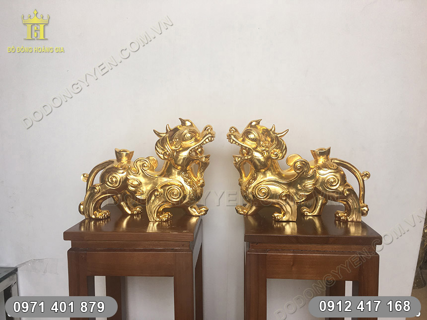 Tỳ Hưu Thếp V&agrave;ng